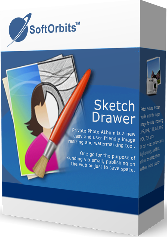 SoftOrbits Sketch Drawer (Создание эффекта рисунка из фото) [Цифровая версия] (Цифровая версия) цена и фото