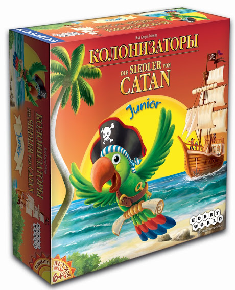 

Настольная игра Колонизаторы. Junior