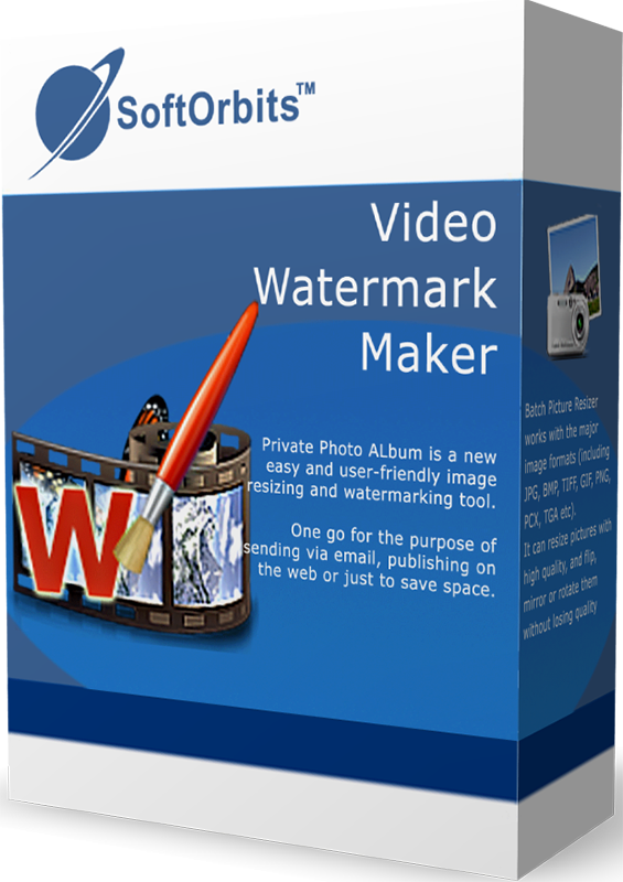 SoftOrbits Video Watermark Maker (Добавление логотипа на видео) [Цифровая версия] (Цифровая версия)