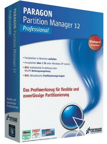 Paragon Partition Manager 12 Professional [Цифровая версия] (Цифровая версия)