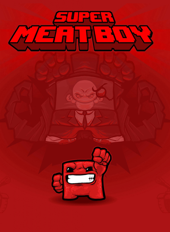 Meat gaming. Super meat boy обложка. Meat boy игра. Super meat boy game. Super meat boy Постер.