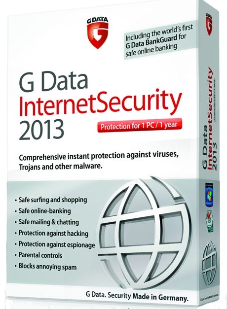 G Data Internet Security 2013 (1 ПК, 1 год) [Цифровая версия] (Цифровая версия)