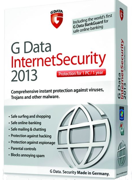 

G Data Internet Security 2013 (1 ПК, 1 год) [Цифровая версия] (Цифровая версия)