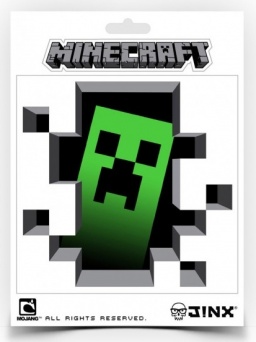  Minecraft. Creeper Inside Sticker (12 )