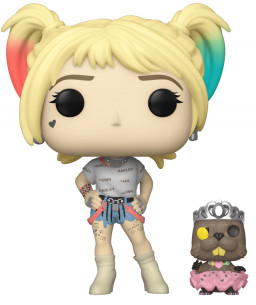  Funko POP Heroes: Birds Of Prey  Harley Quinn With Beaver (9,5 )