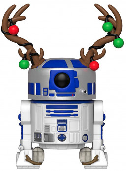  Funko POP Star Wars: Holiday  R2-D2 With Antlers Bobble-Head (9,5 )