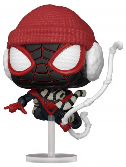  Funko POP: Marvel Spider-Man Gamerverse  Miles Morales Winter Suit Bobble-Head (9,5 )