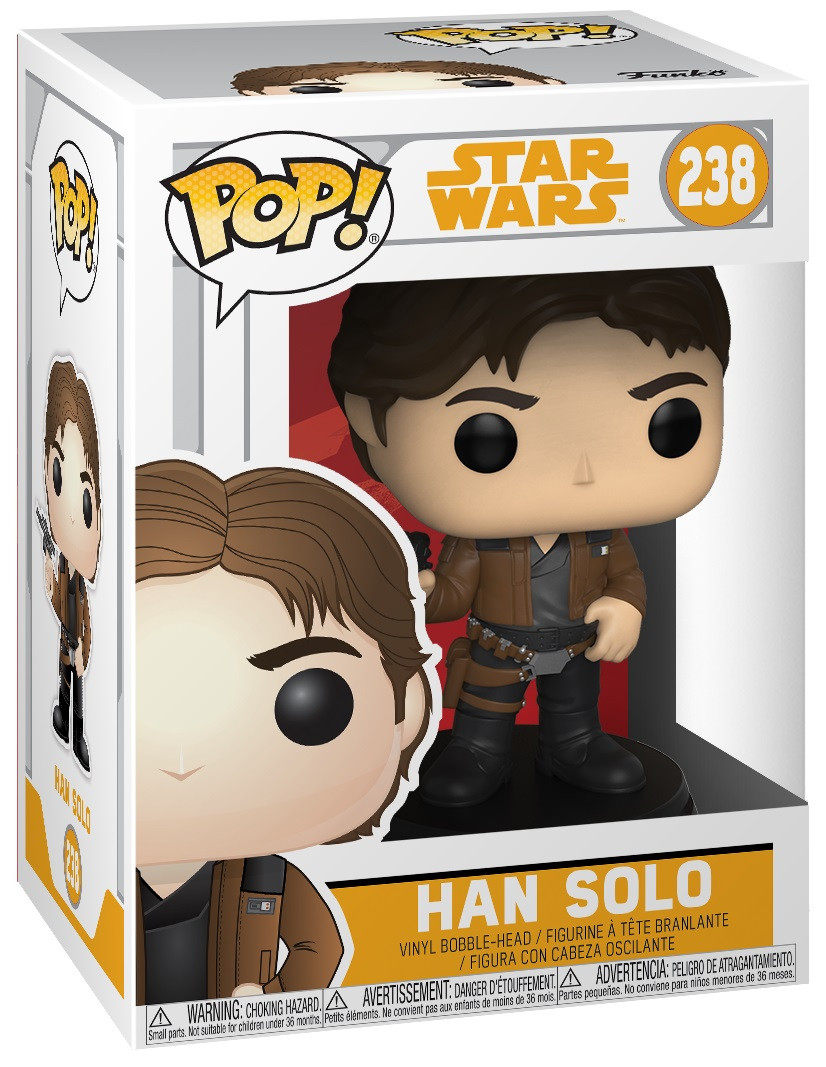  Funko POP: Star Wars Solo  Han Solo Bobble-Head (9,5 )