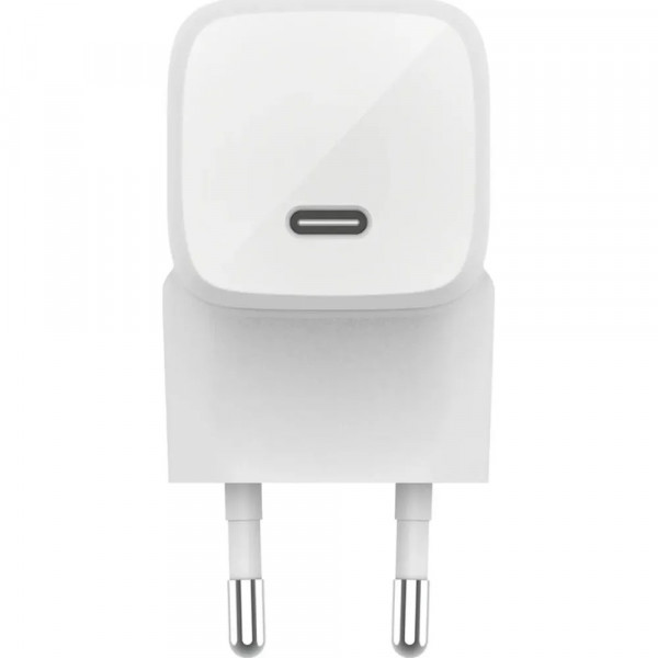 Сетевое зарядное устройство Belkin 60Вт, GAN USB-С (белый) (WCH002vfWH)