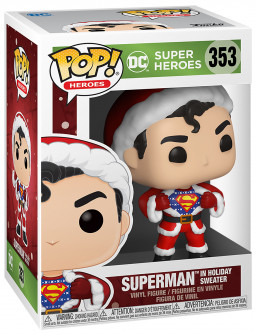  Funko POP Holiday: DC Super Heroes  Superman In Sweater (9,5 )