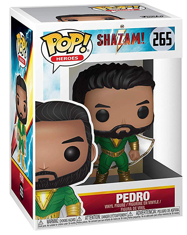  Funko POP Heroes: Shazam!  Pedro (9,5 )