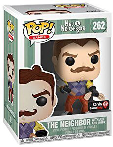  Funko POP Games: Hello Neighbor  The Neighbor With Axe And Rope (9,5 )