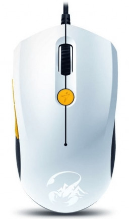 Мышь игровая Scorpion M8-610 для PC (белый + оранжевый)