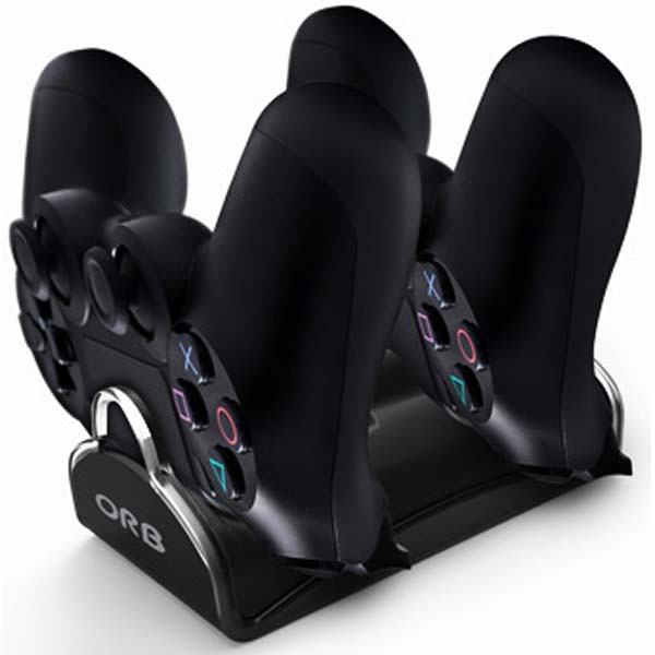 Зарядная станция ORB на 2 геймпада для PS4