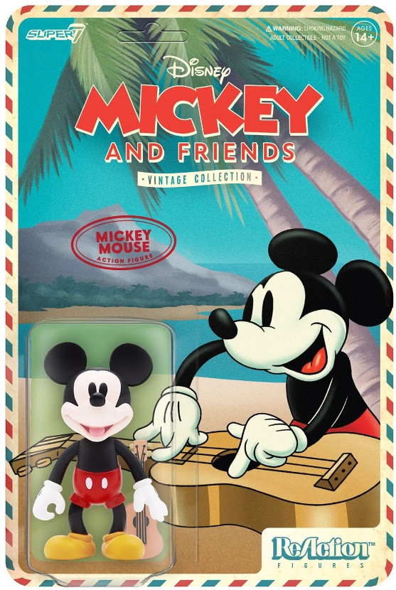  ReAction Figure: Disney Hawaiian Holiday  Mickey Mouse (9,5 )