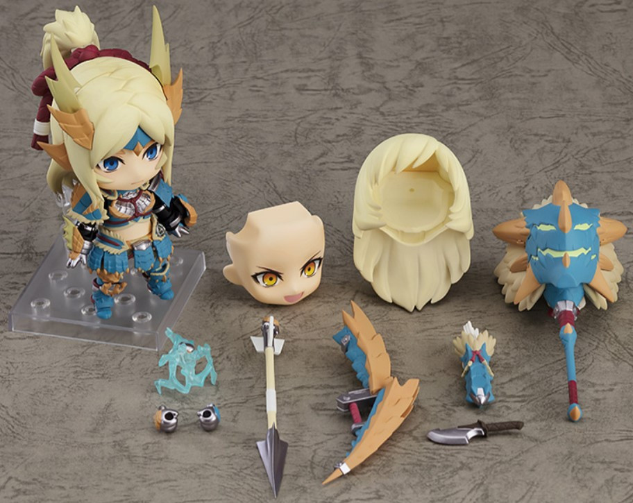  Nendoroid Monster Hunter: Hunter Female Zinogre Alpha Armor Ver. DX (10 )