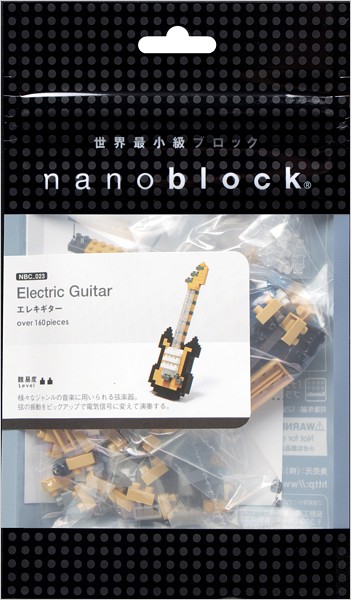 Конструктор nanoBlock. Электрогитара