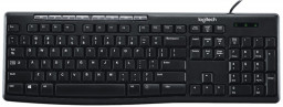  Logitech Keyboard Media K200 USB Ret  PC () (920-008814)