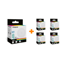    Polaroid 220V GX 5W 6500K GX53 350lm, 5