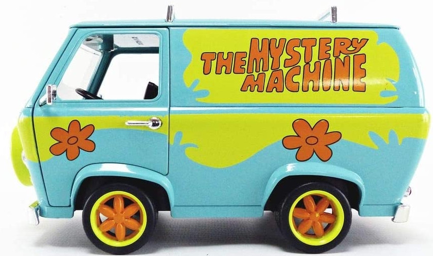   Hollywood Rides Scooby-Do:  Mystery Machine With Scooby-Doo & Shaggy 1:24 (3 )