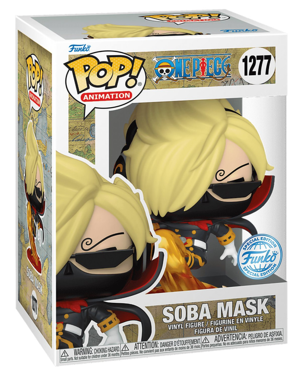 Фигурка Funko POP Animation: One Piece – Soba Mask With Chase Exclusive (13 см)
