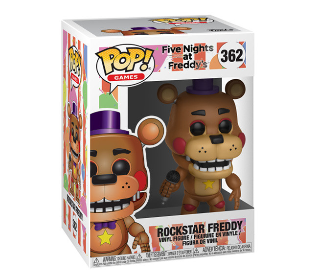  Funko POP Games: Five Nights At Freddy's  Rockstar Freddy (9,5 )