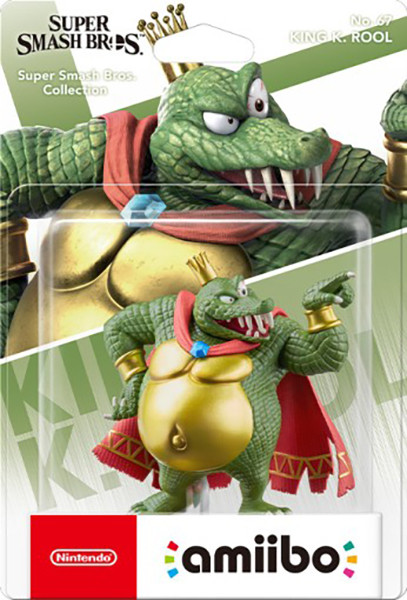 Super Smash Bros: Интерактивная фигурка amiibo – Кинг К. Роль