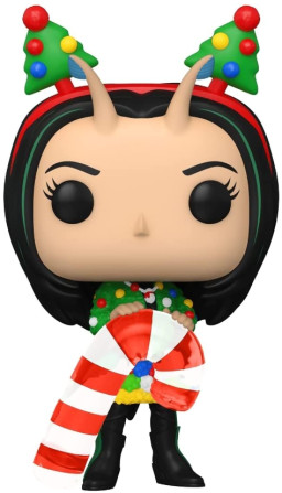  Funko POP Marvel Guardians Of The Galaxy: Holiday Special  Mantis Bobble-Head (9,5 )