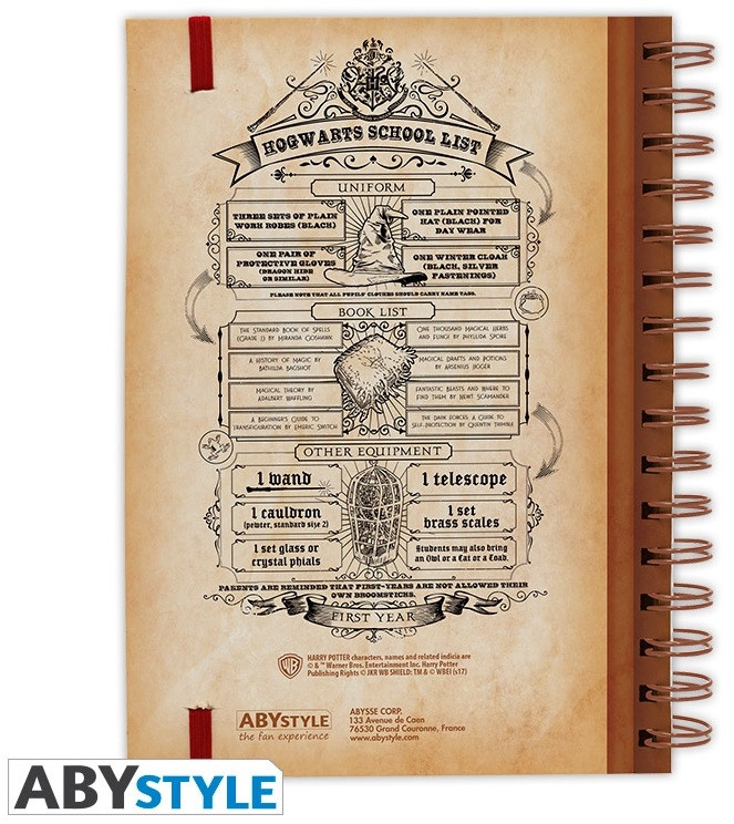 Блокнот Harry Potter: Hogwarts School