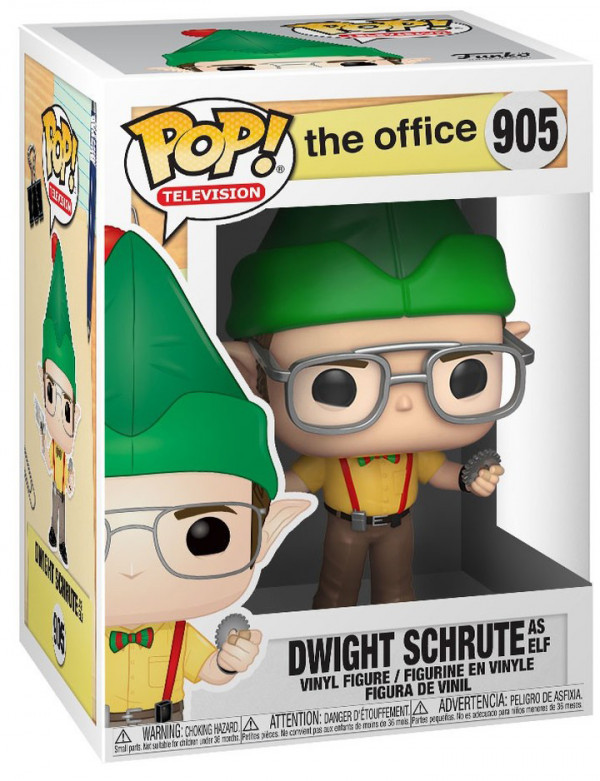 Фигурка Funko POP Television: The Office – Dwight Schrute As Elf (9,5 см)