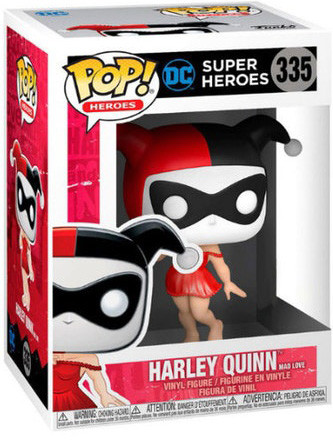  Funko POP Heroes: DC Super Heroes  Harley Quinn Mad love Exclusive (9,5 )