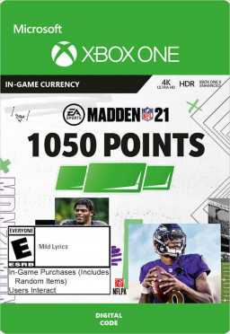 Madden NFL 21. 1050 Madden Points [Xbox One,  ]