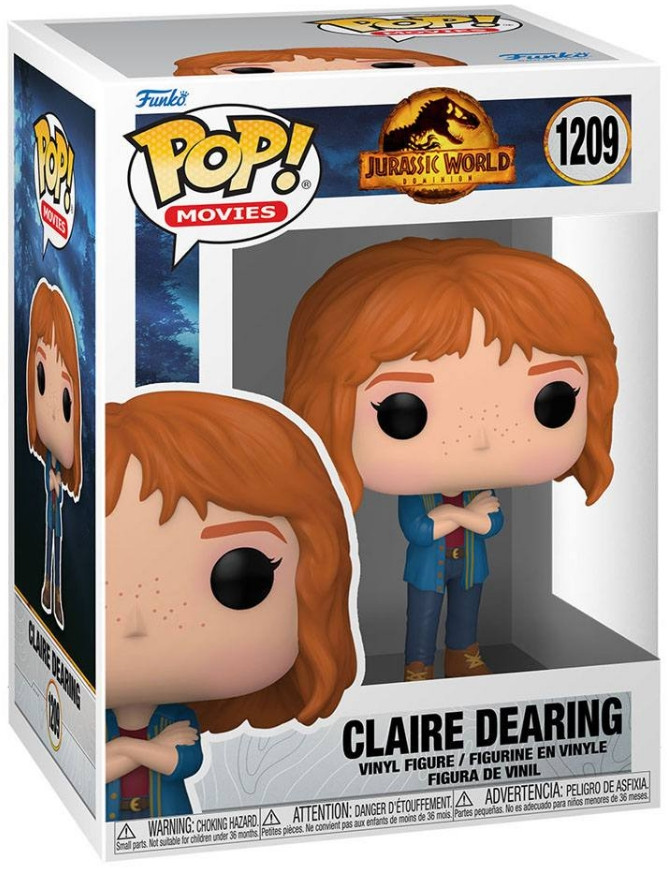  Funko POP Movies: Jurassic World Dominion  Claire Dearing (9,5 )