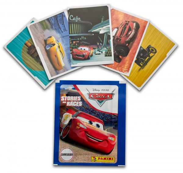 Набор наклеек Cars / Тачки Истории и гонки