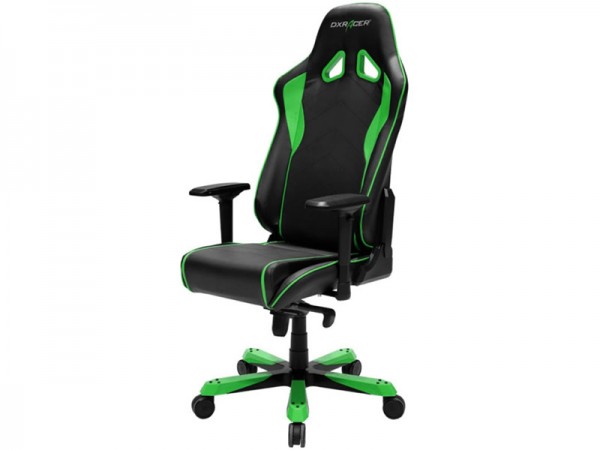 Геймерское кресло DXRacer Sentinel OH/SJ08/NE (Black/Green)