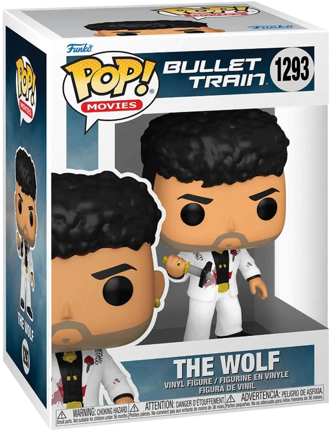 Фигурка Funko POP Movies: Bullet Train – The Wolf (9,5 см)