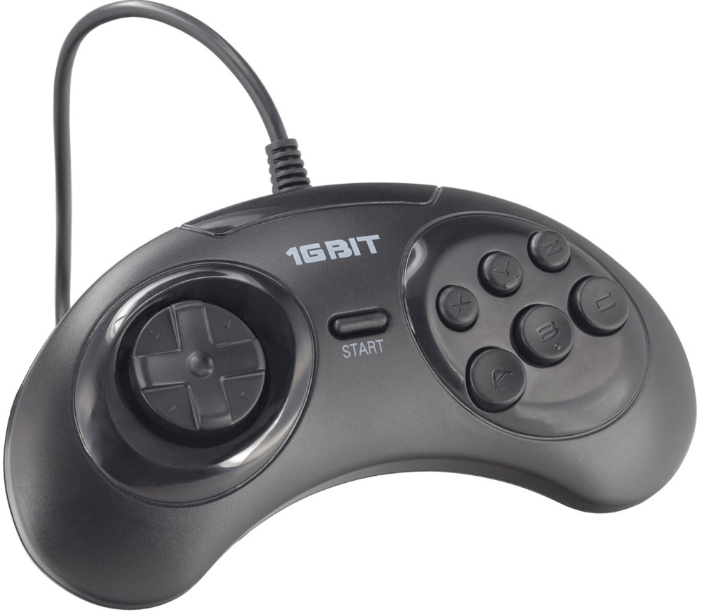 Джойстик 16 Bit проводной с кнопкой Mode для Retro Genesis