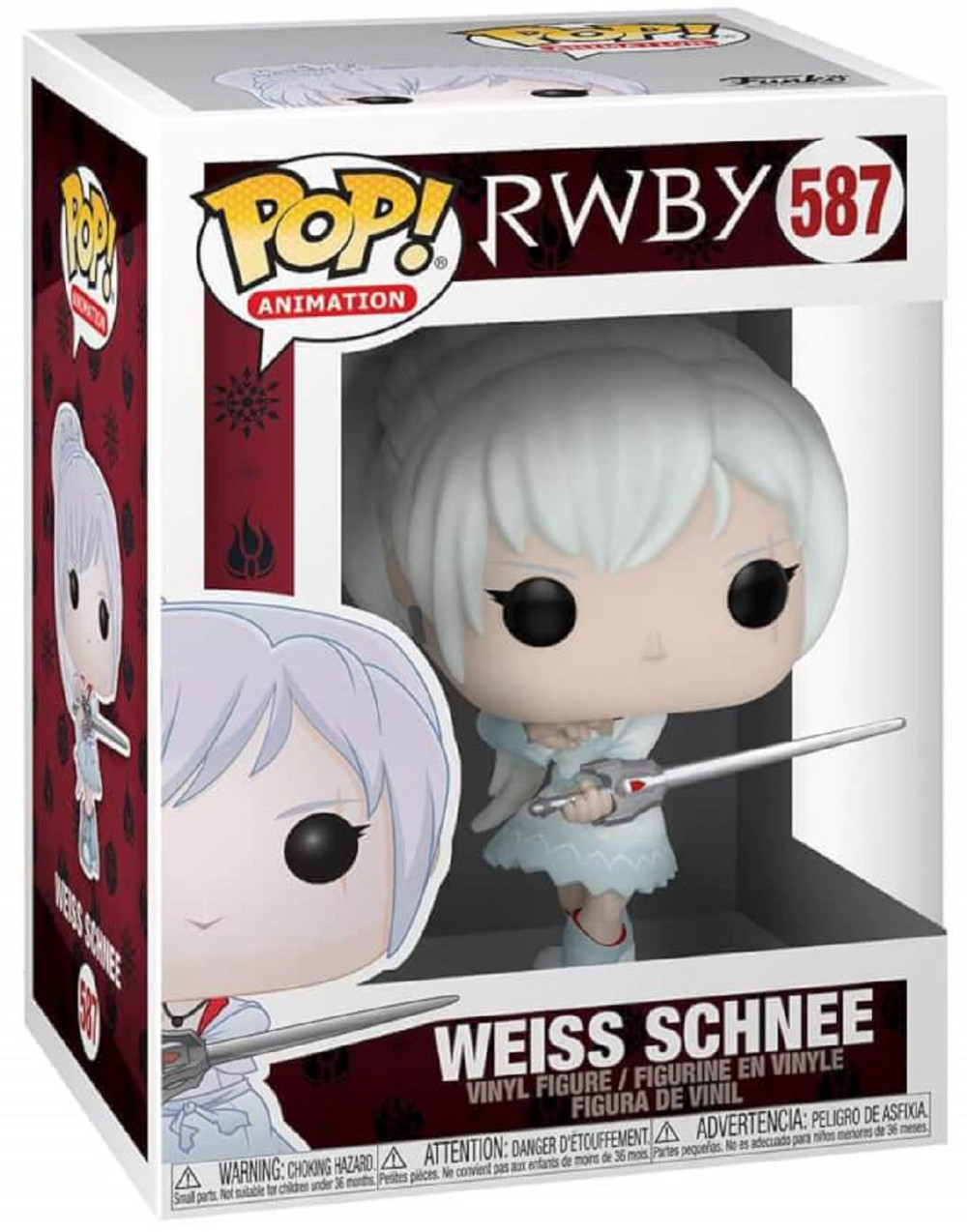  Funko POP Animation: RWBY  Weiss Schnee (9,5 )