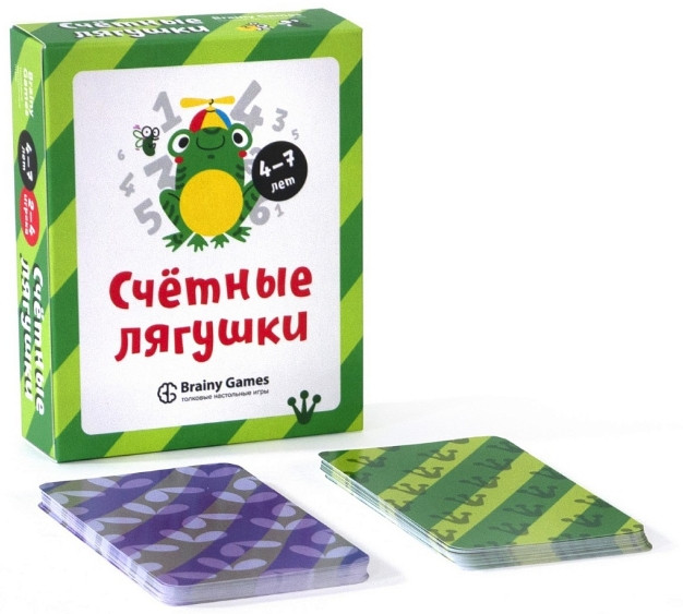 Настольная игра Brainy Games: Счётные лягушки