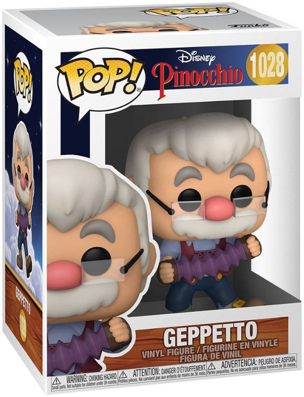Фигурка Funko POP Disney: Pinocchio – Gepetto With Accordion (9,5 см)