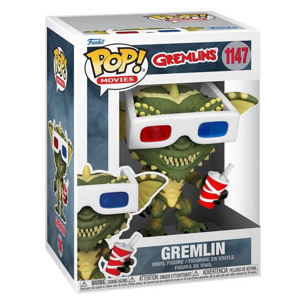 Фигурка Funko POP Rides: Gremlins – Gremlin With 3D Glasses (9,5 см)