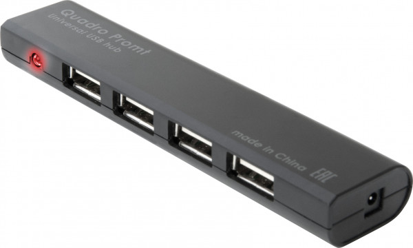 Универсальный USB разветвитель Defender Quadro Promt USB 2.0, 4 порта