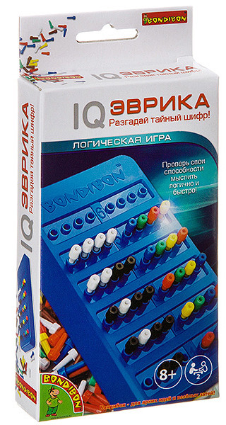 Настольная игра IQ Эврика + Шоколад Кэт 12 Для геймера 60г Набор