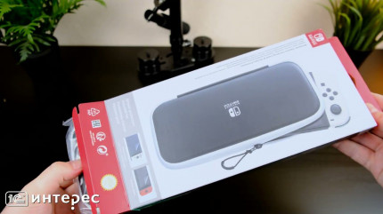 Чехол и защитная плёнка для Nintendo Switch – OLED-модель