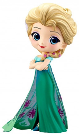 Фигурка Q Posket Disney Character: Frozen – Elsa Frozen Fever Design Version A (14 см)