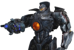  Pacific Rim. Gipsy Danger  Battle Damaged With Light-Up Plasma Cannon Arm (46 )