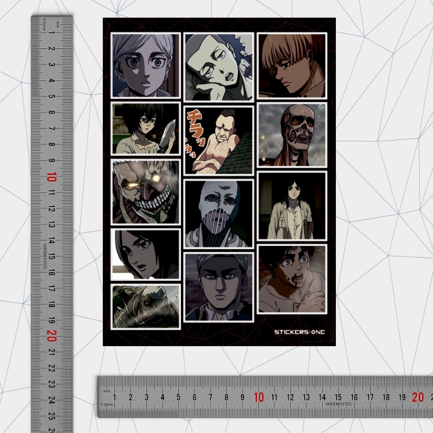 Стикерпак Attack On Titans #3