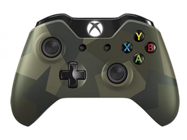 Беспроводной геймпад Зеленый камуфляж для Xbox One
