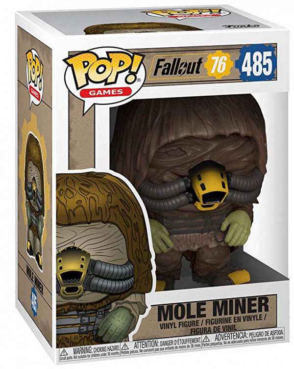 Фигурка Funko POP Games: Fallout 76 – Mole Miner (9,5 см)