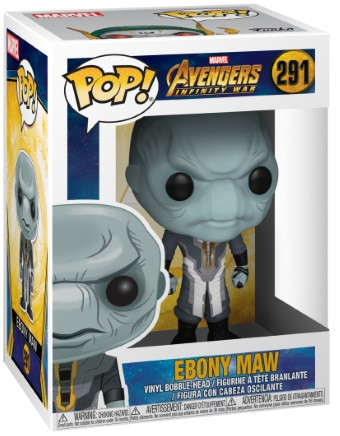  Funko POP Marvel: Avengers Infinity War  Ebony Maw Bobble-Head (9,5 )